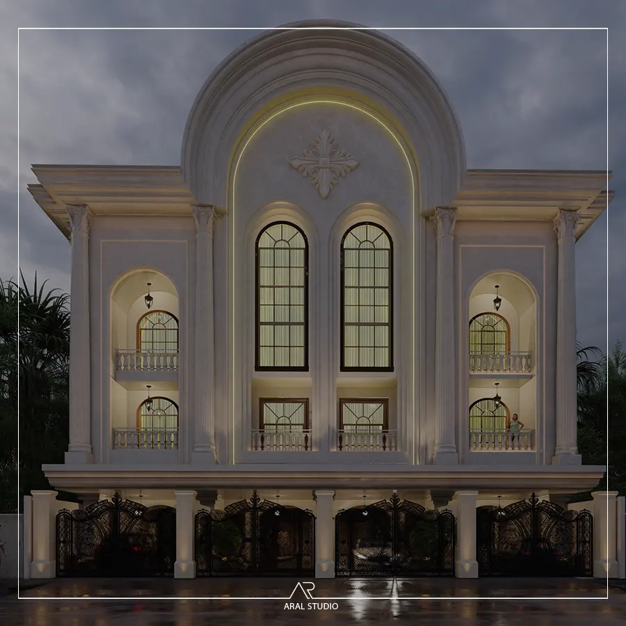 طراحی نما و محوطه سازی در کشور عراق