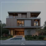 طراحی نما و محوطه سازی در شهر مازندران