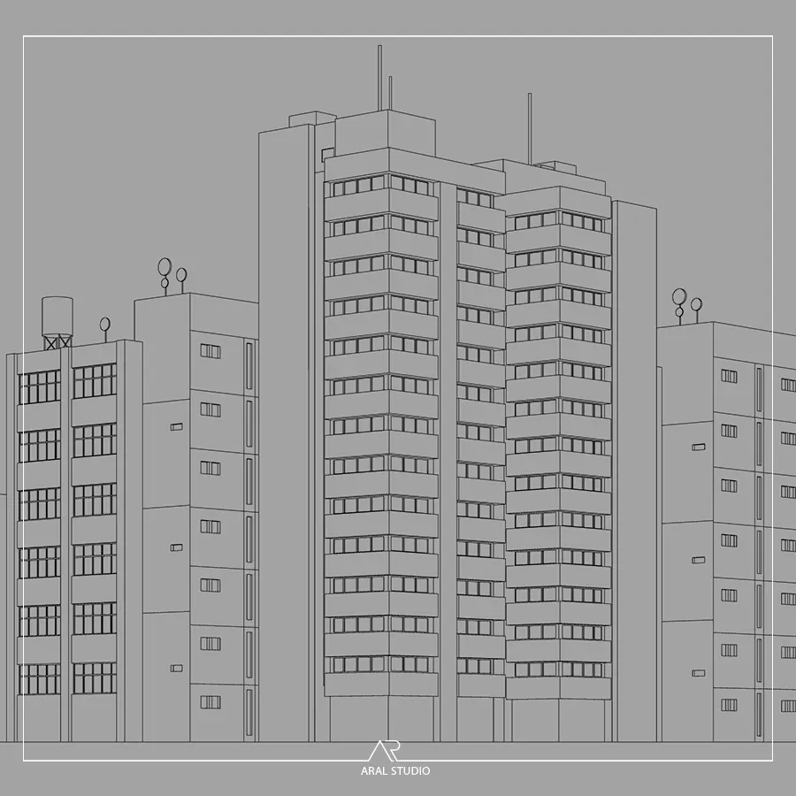 نقشه طراحی نما